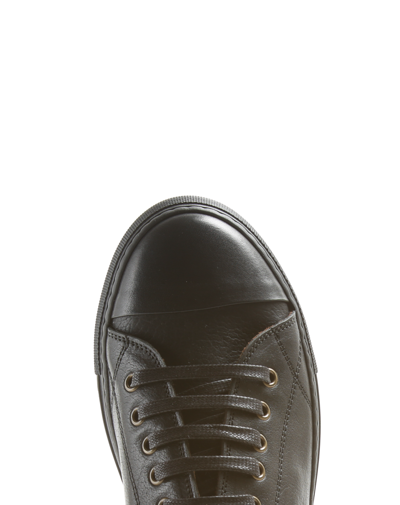 BEXY Black Leather Sneakers