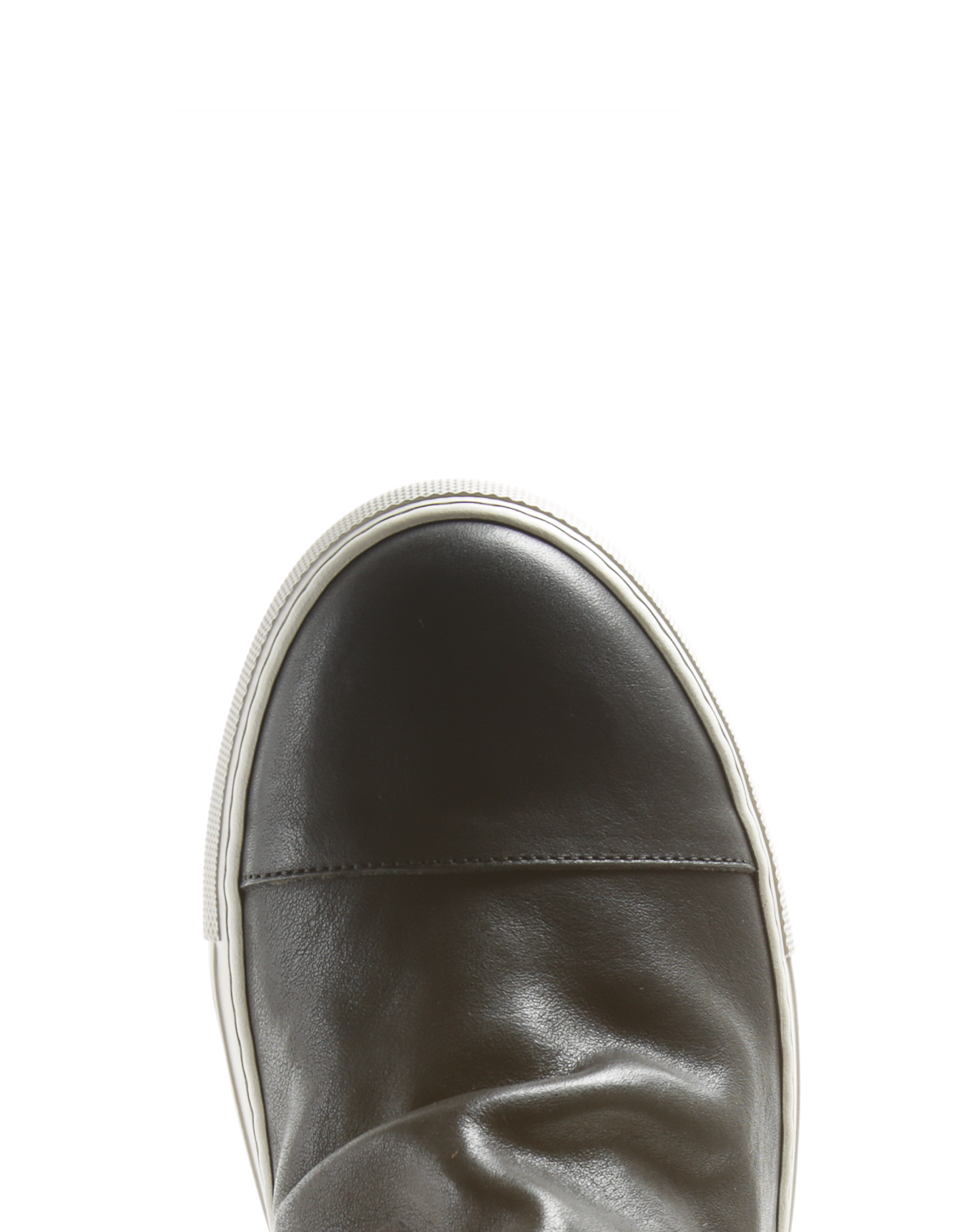 BRET Black Leather Sneaker Boots