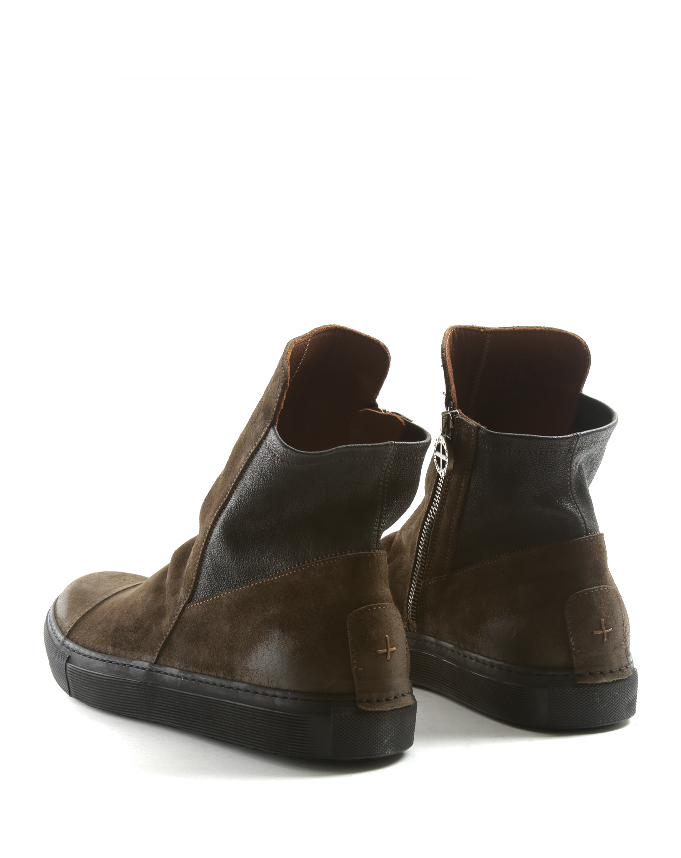 BRET Brown Suede Sneakers Boots