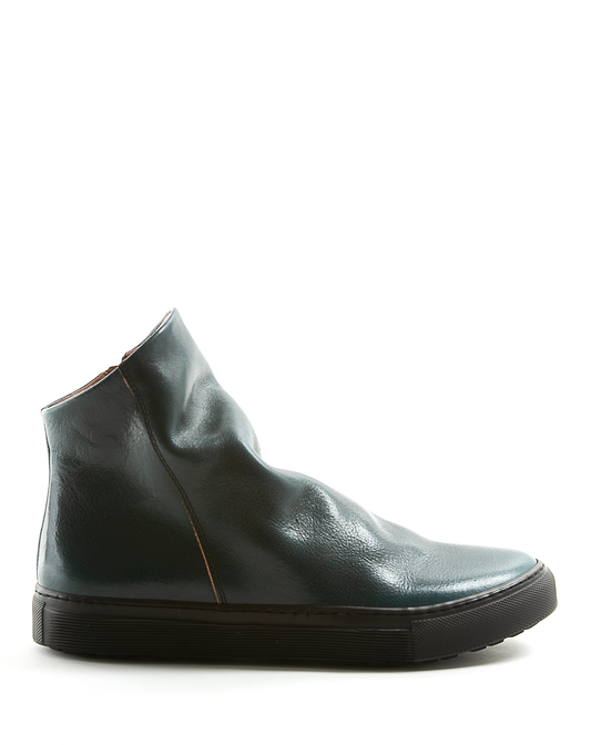 BIEL Petrol Leather Sneakers