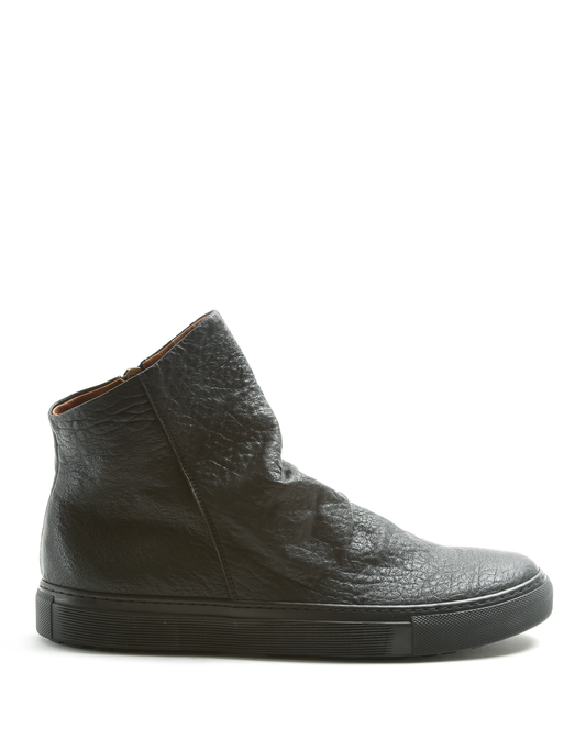 BIEL Black Leather Sneakers