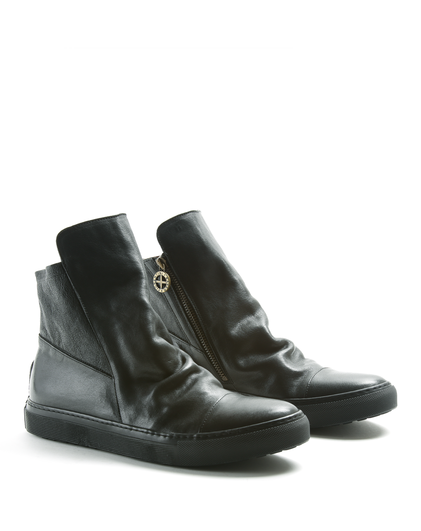 BRET Black Sneaker Boots