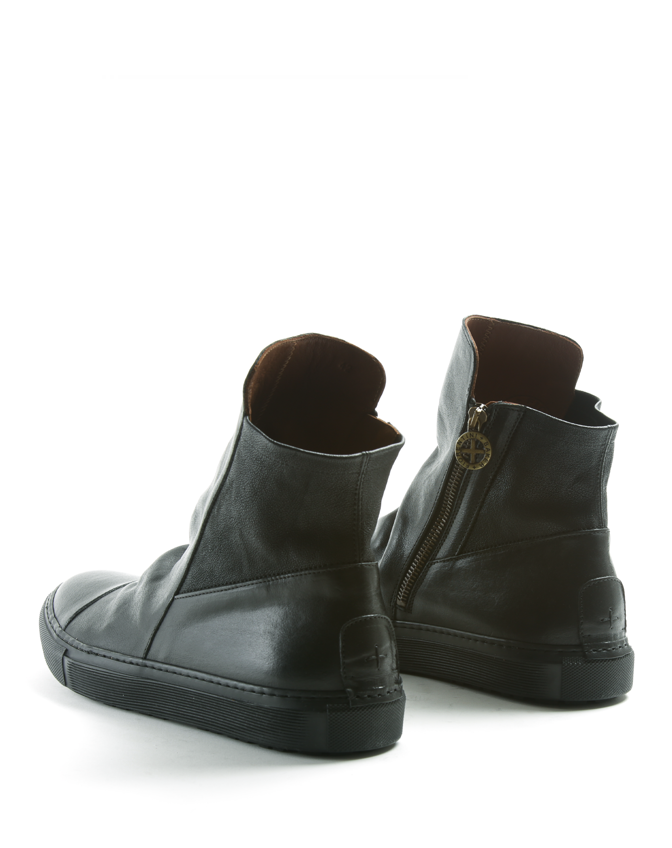 BRET Black Sneaker Boots