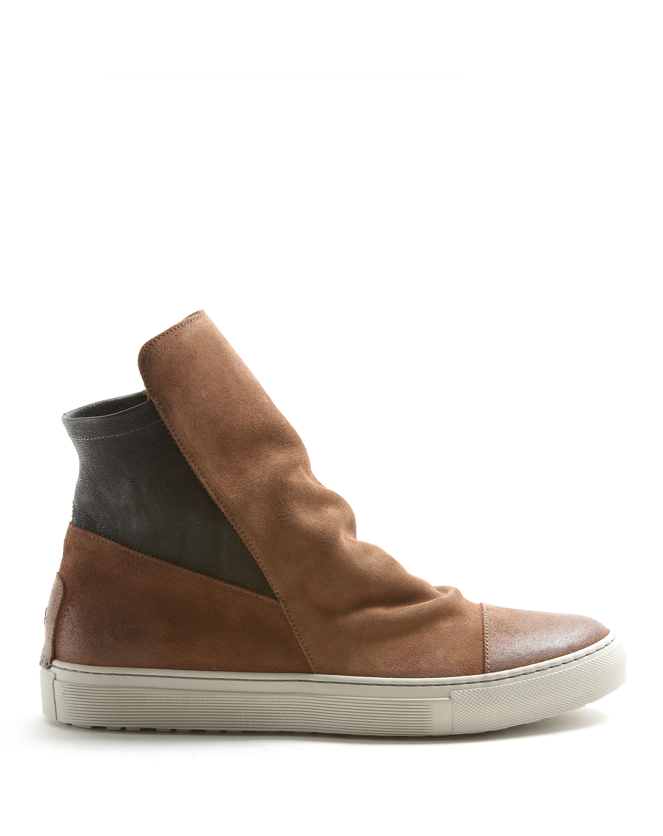 BRET Mid Brown Suede Sneaker Boots