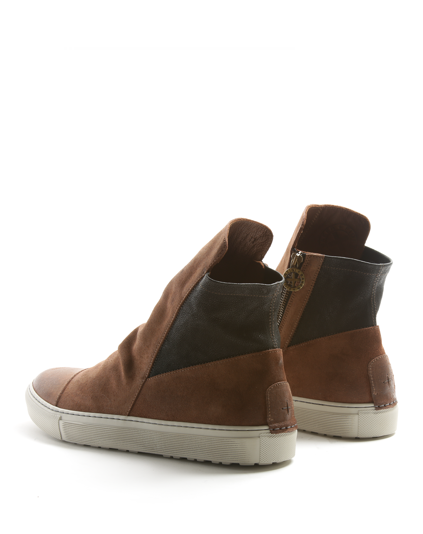 BRET Mid Brown Suede Sneaker Boots