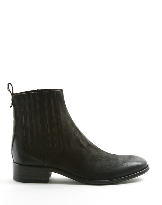 CATCH Black Leather Boots