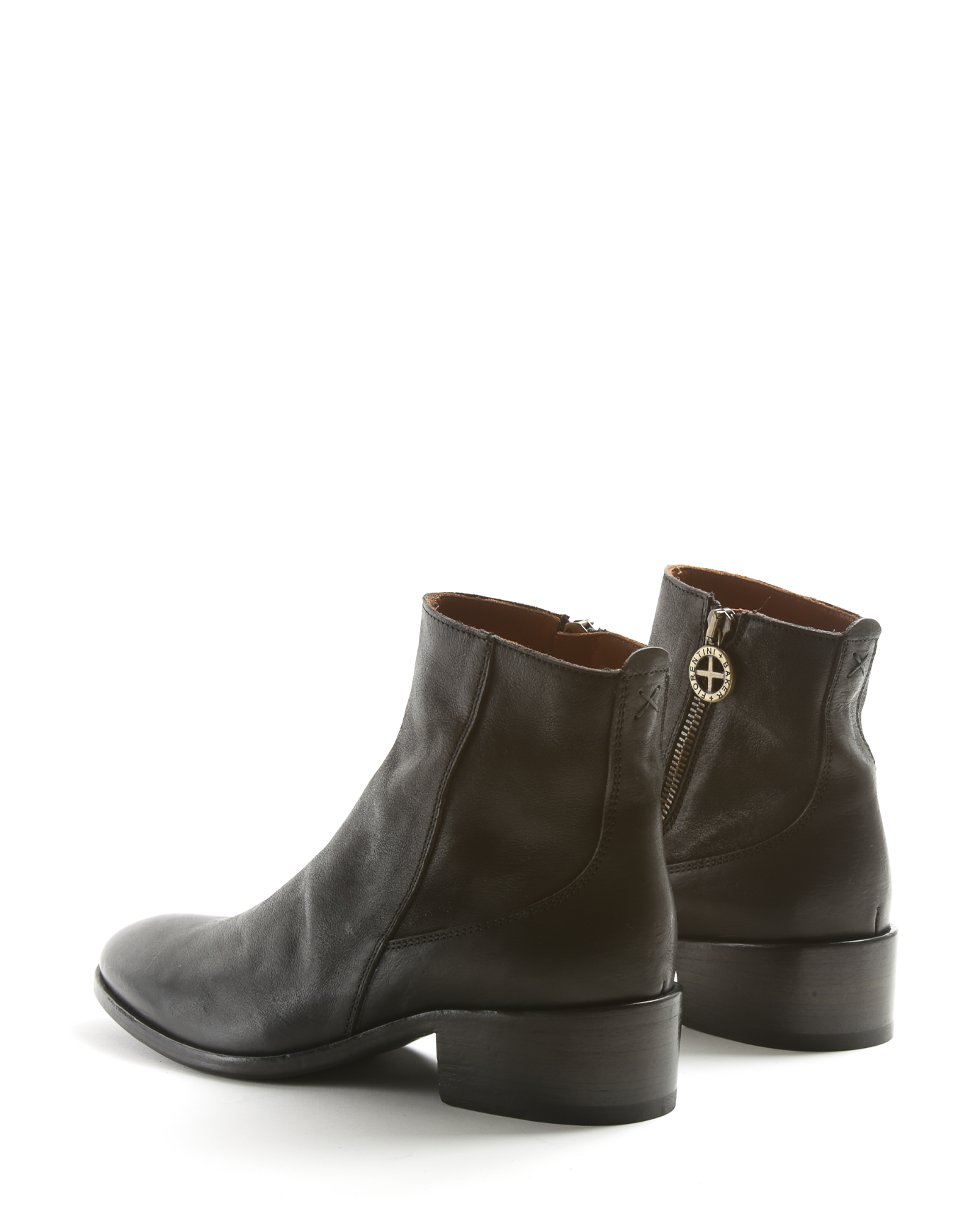 CLAUS Black Leather Boots