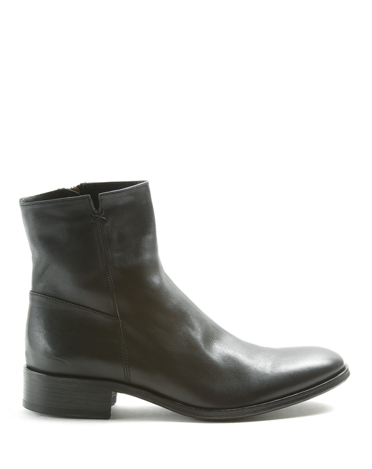 CALE Black Leather Boots