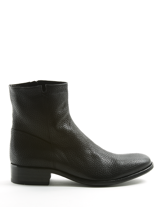 CALE Black Leather Boots