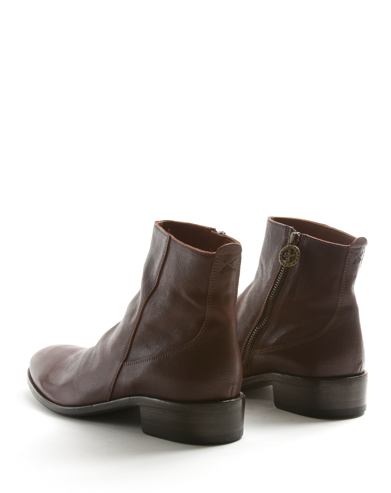 CLAUS Ebony Leather Boots