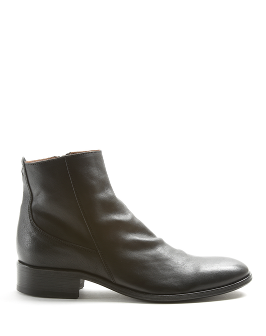 CLAUS Black Leather Boots