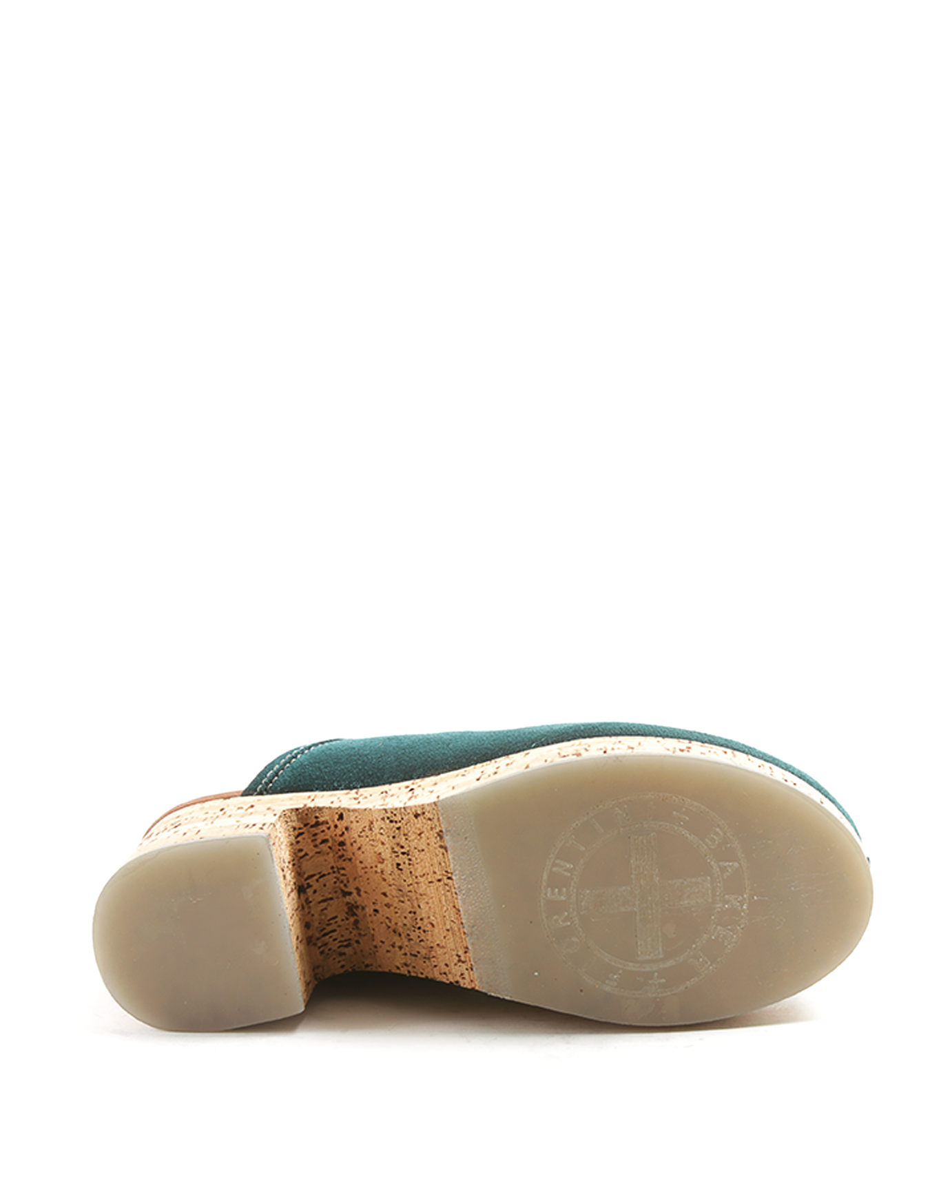 DORE Petrol Wedge Sandals