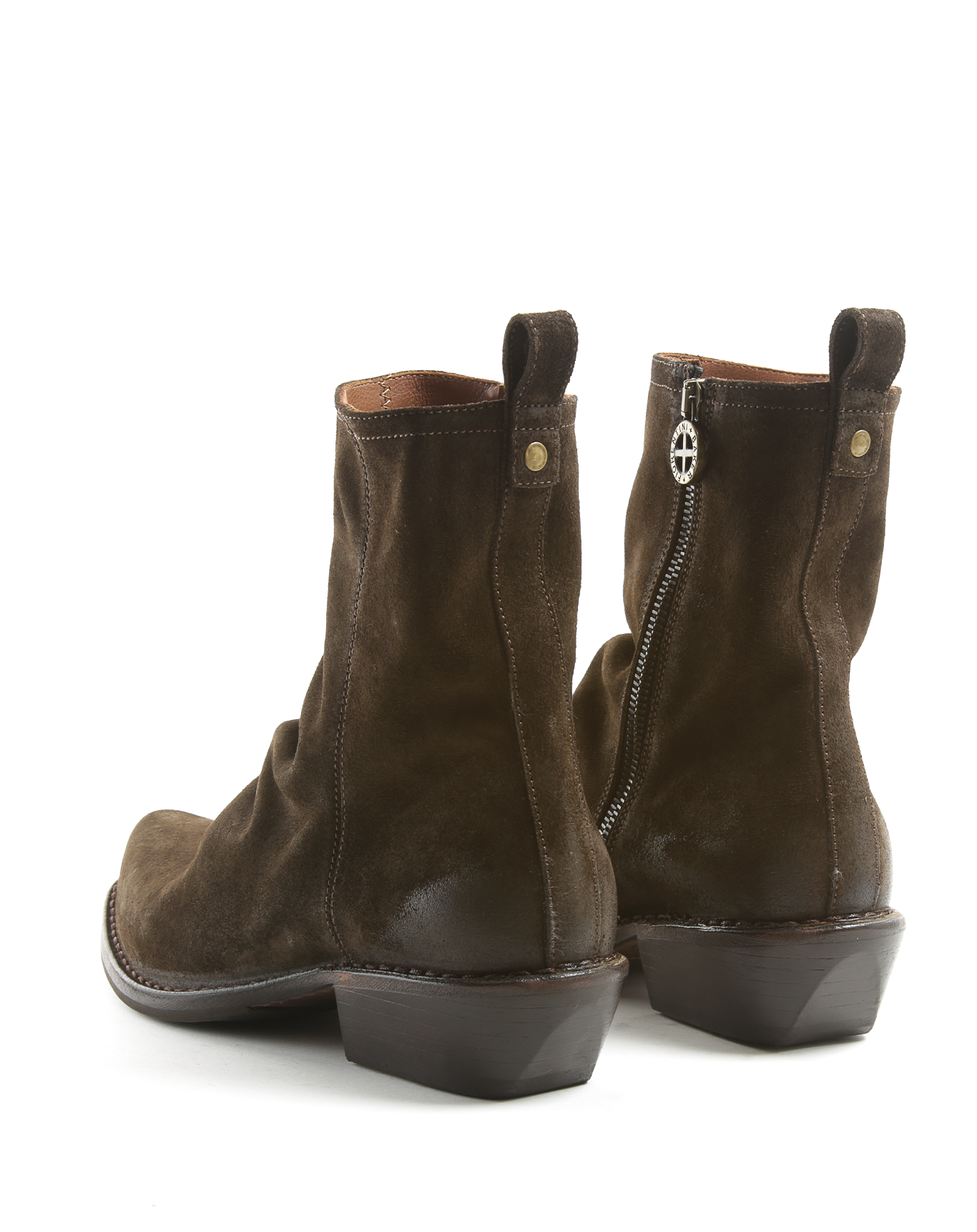 DERRY Brown Suede Boots