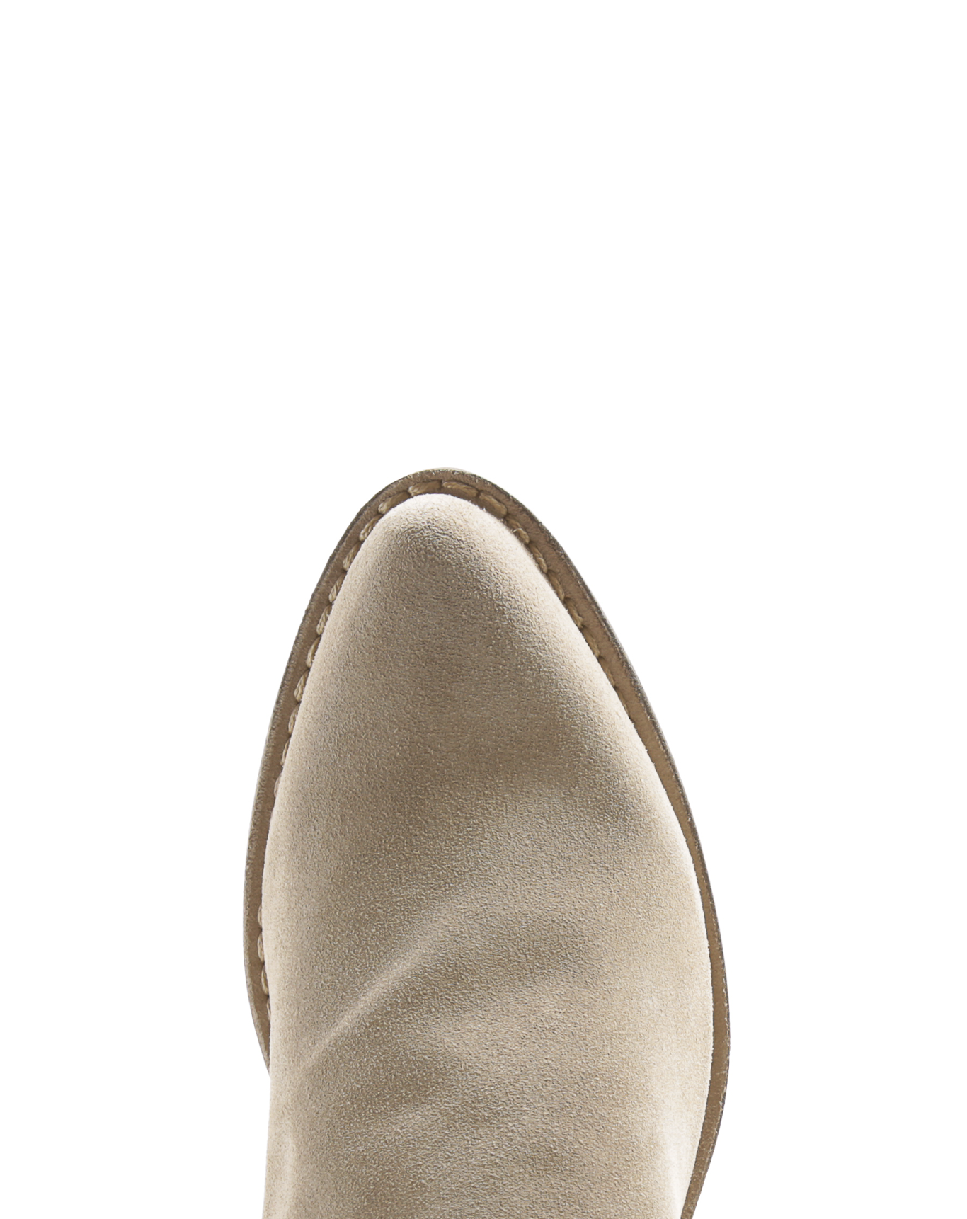 DANA Light Beige Suede Sabot