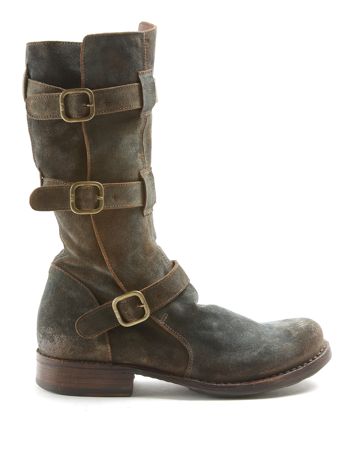 7040/22 Shades Black/Indigo/Brown Boots