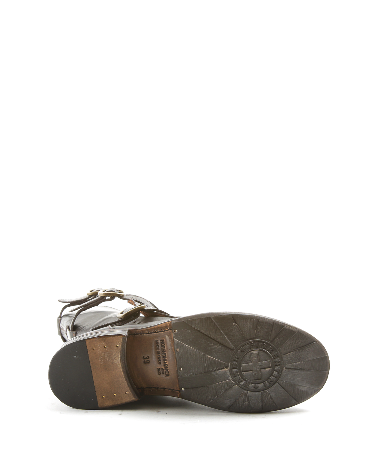 7040/22-V Dark Brown Leather Boots
