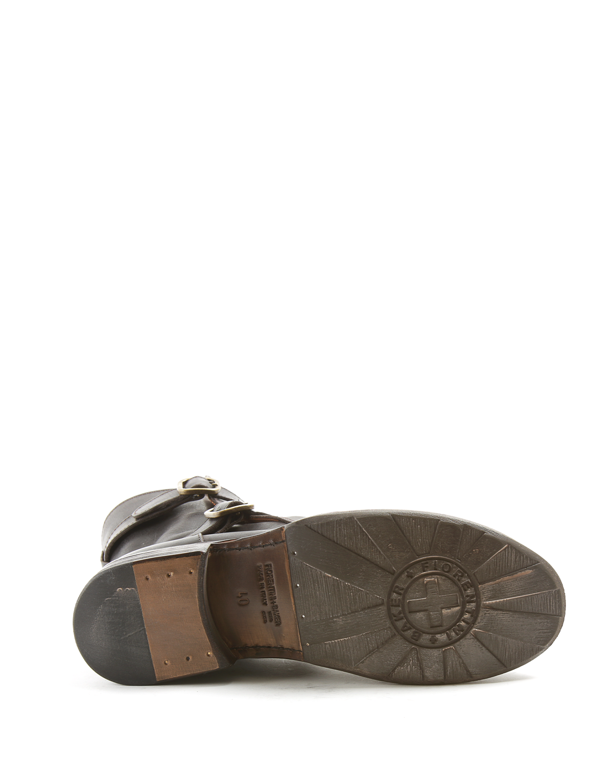 713/22-V Dark Brown Luxury Leather Boots