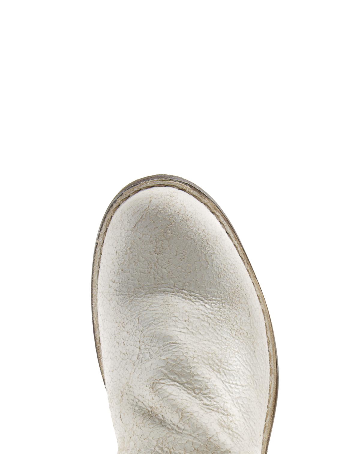 EVEN Off-White Leather Boots