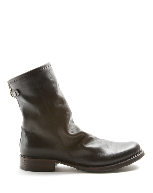 EVEN-V Dark Brown Luxury Leather Boots