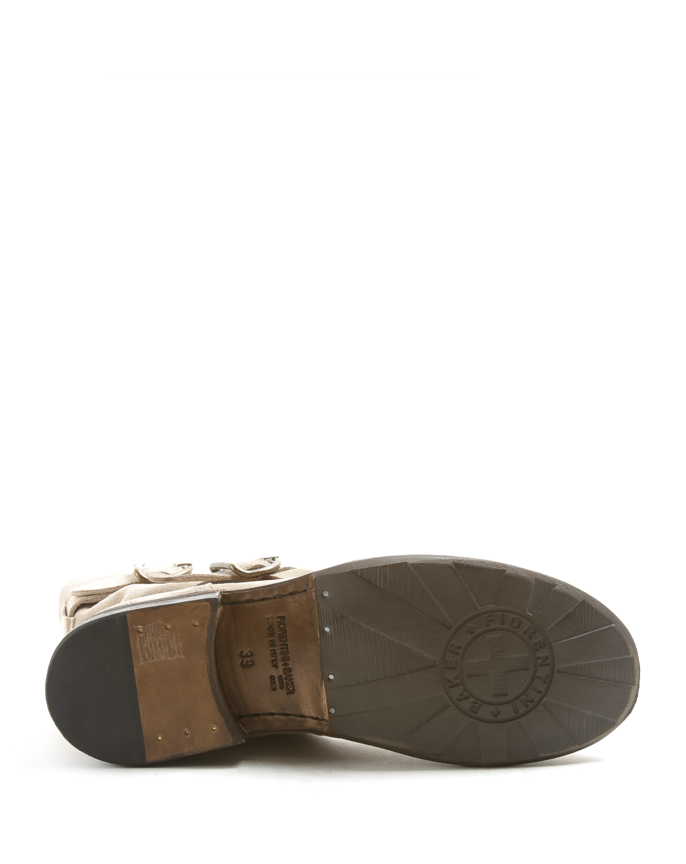713 Light Beige Suede Boots