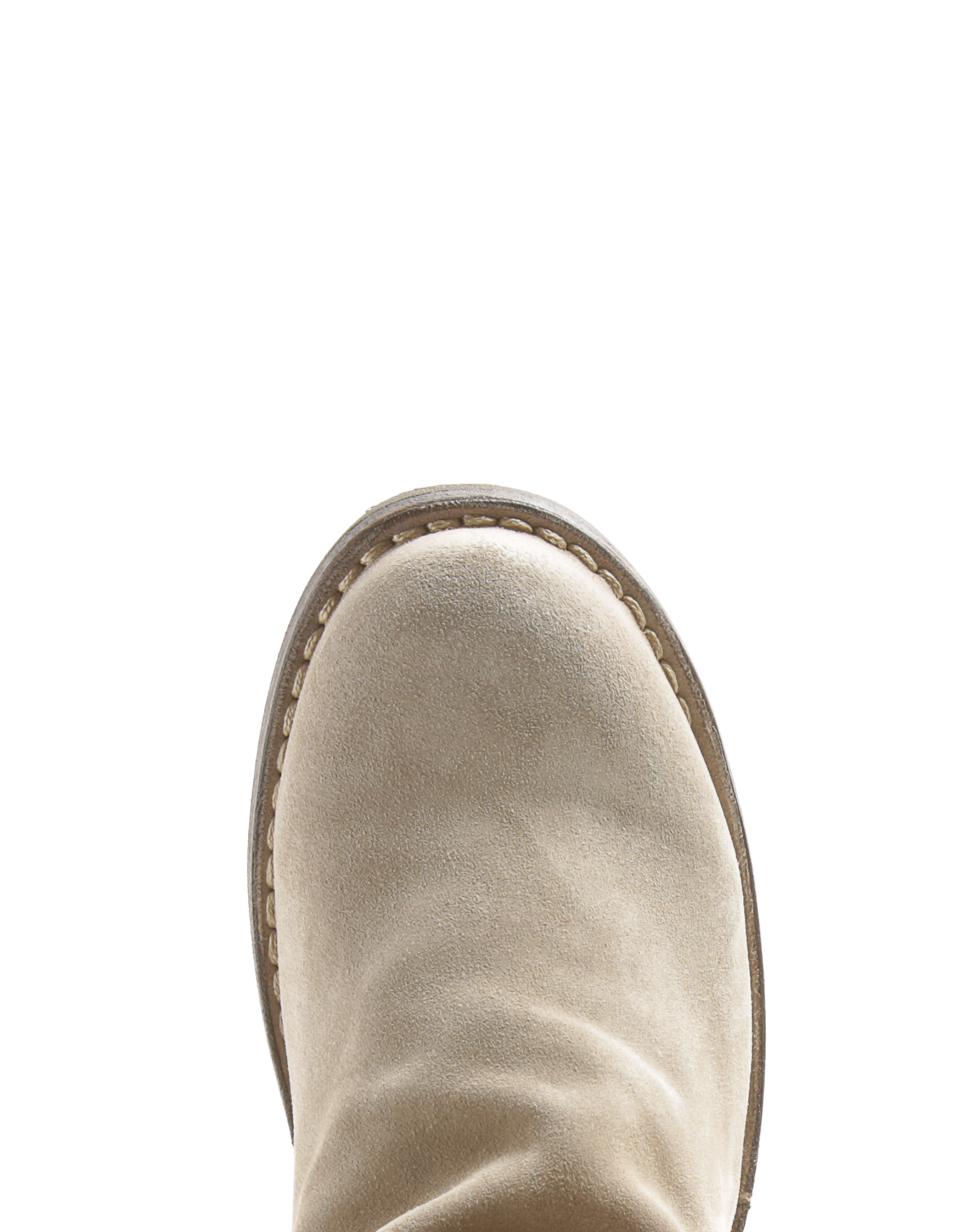 713 Light Beige Suede Boots