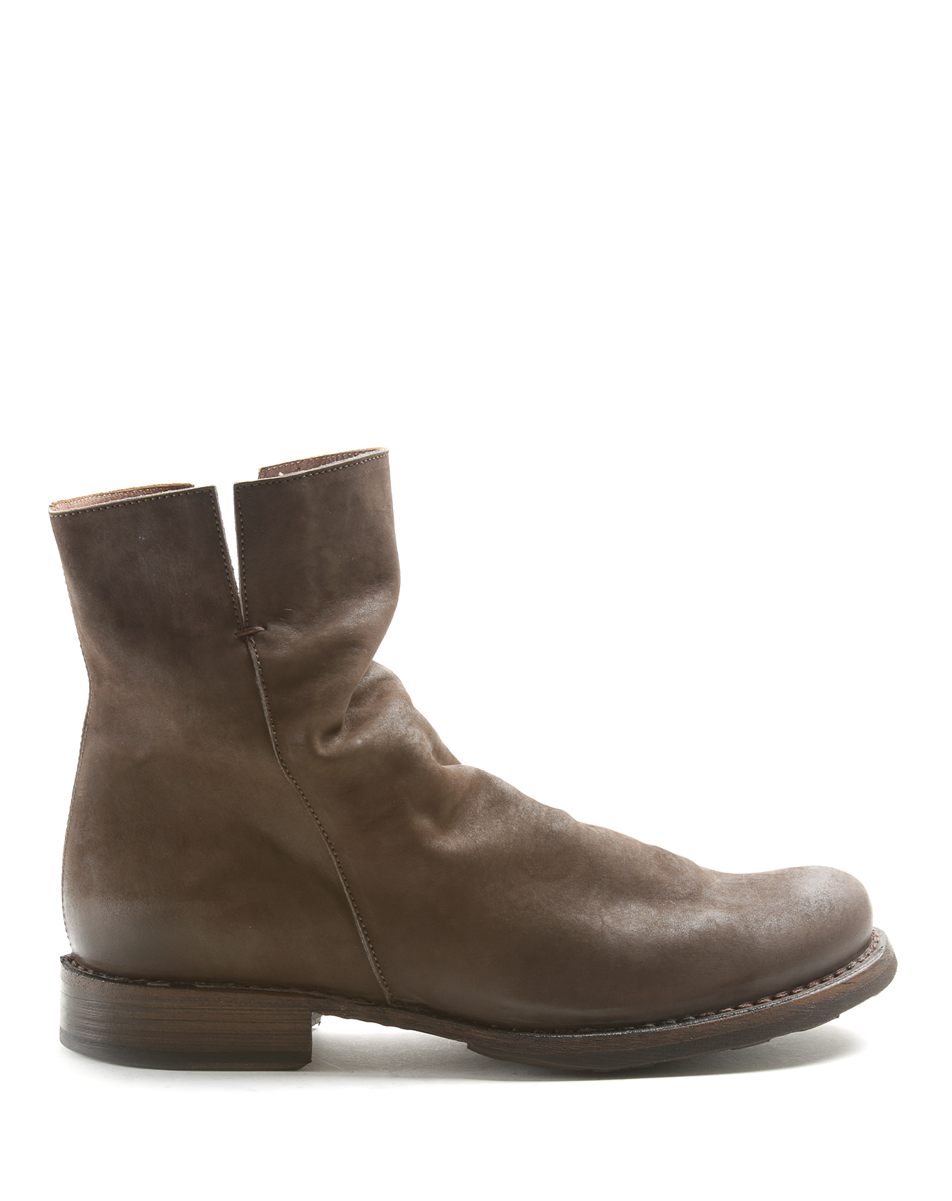 ELF Coffee Leather Boots