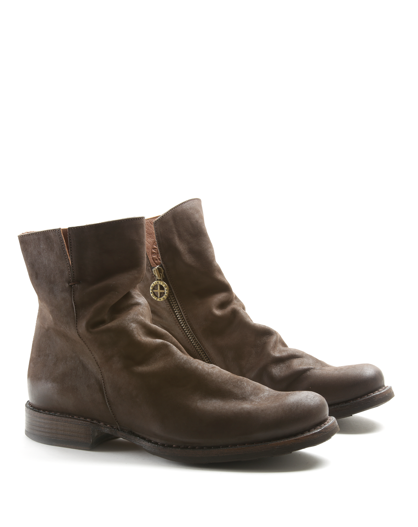 ELF Coffee Leather Boots