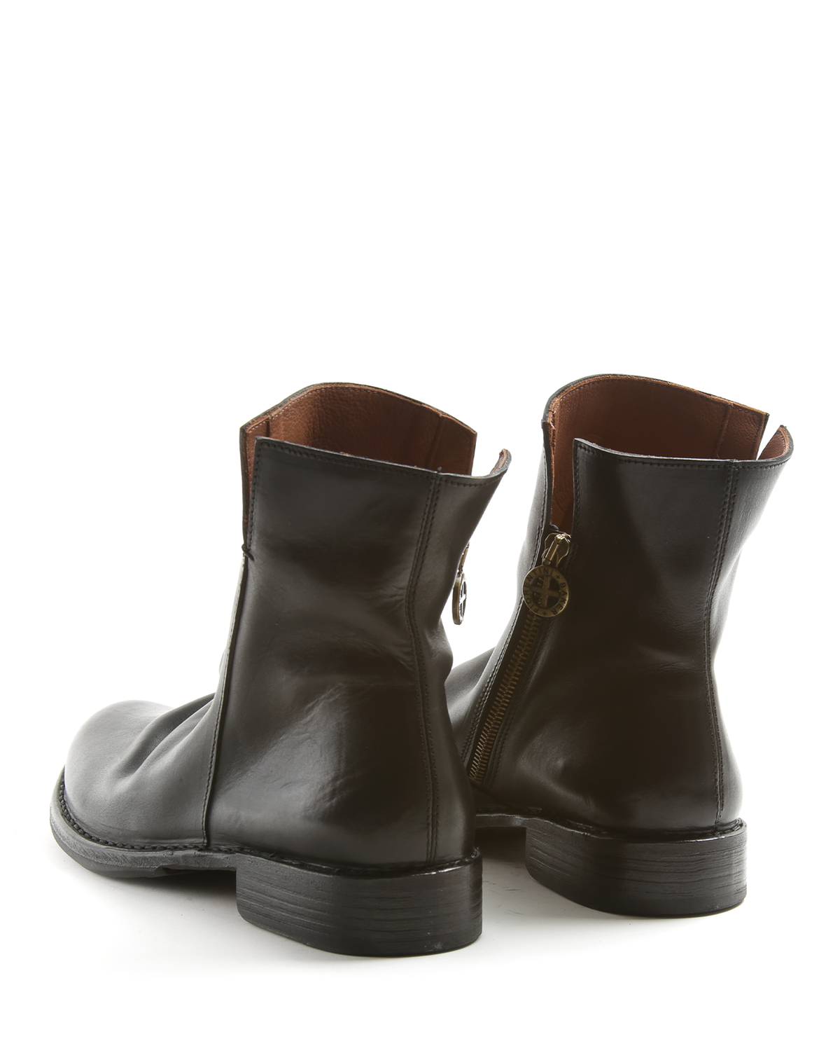 ELF-V Black Luxury Leather Boots