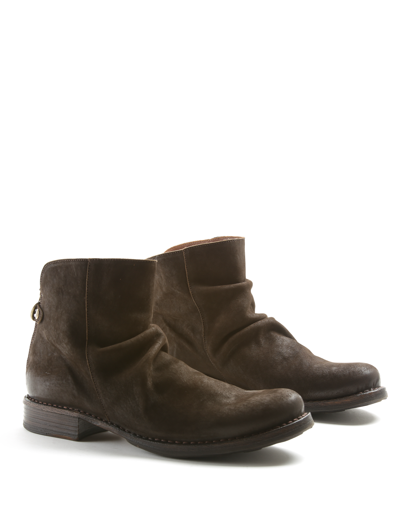 ELINA Brown Leather Boots