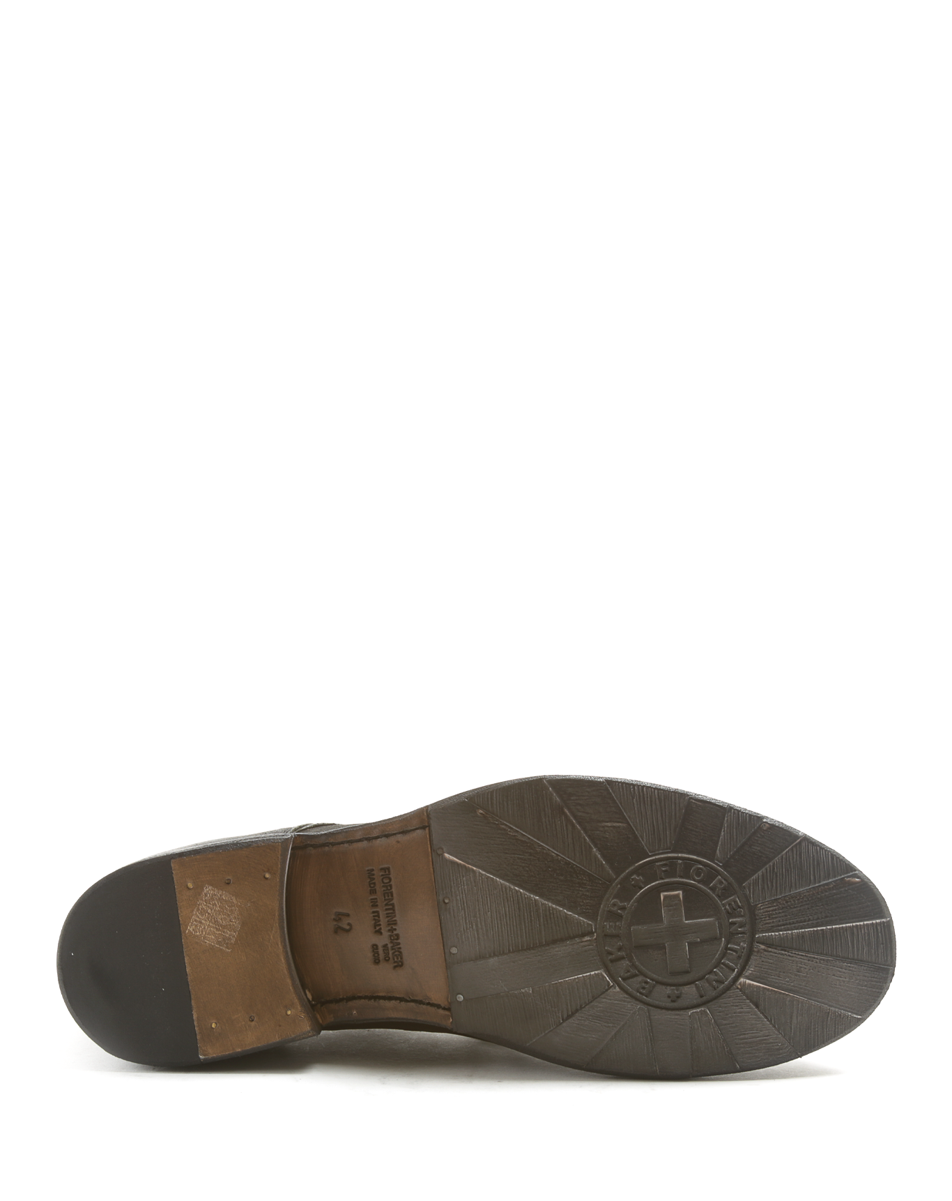 ENEI Black Leather Derby Shoes