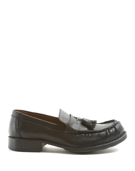 ERIC Black Leather Loafer