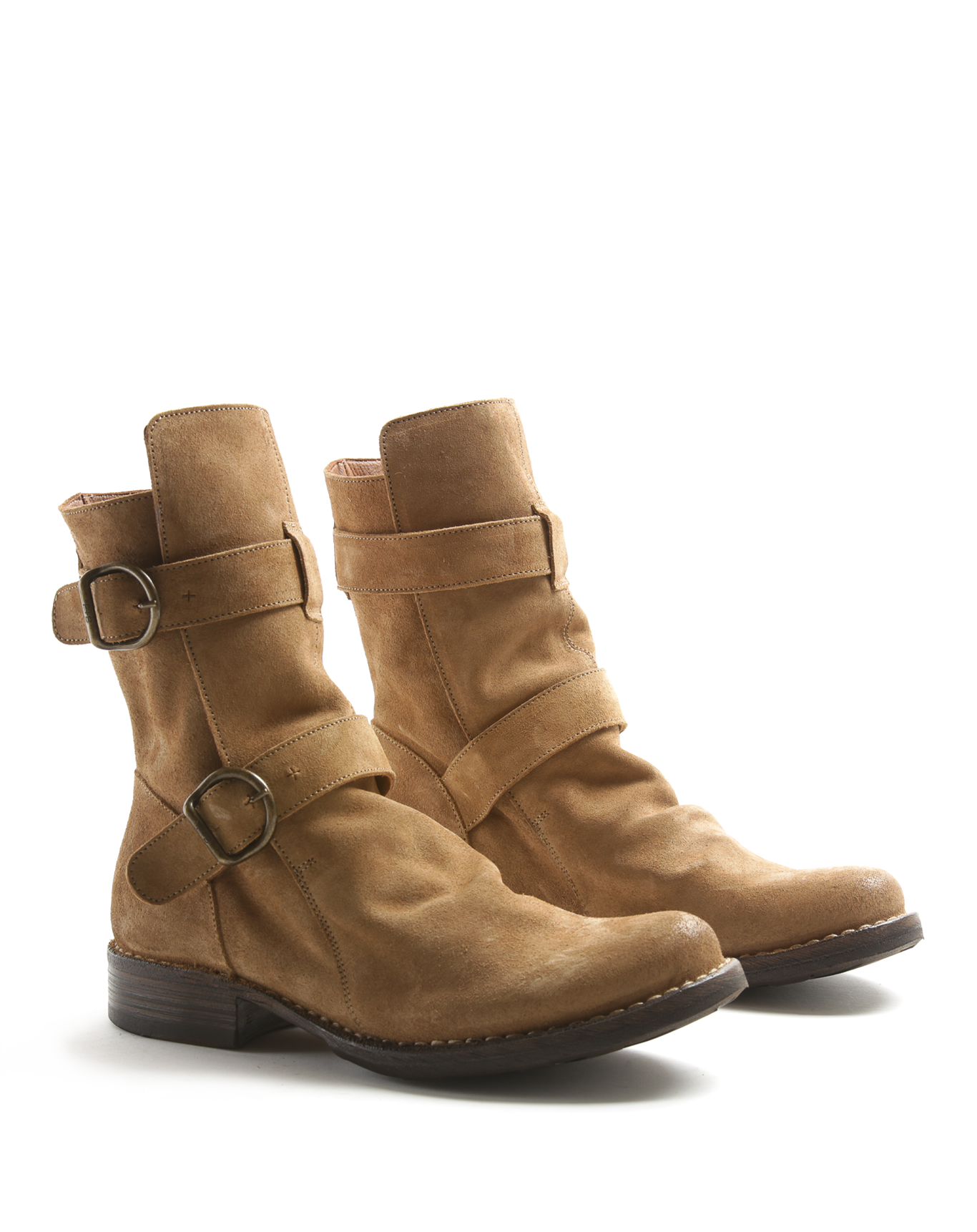 713 Taupe Suede Boots