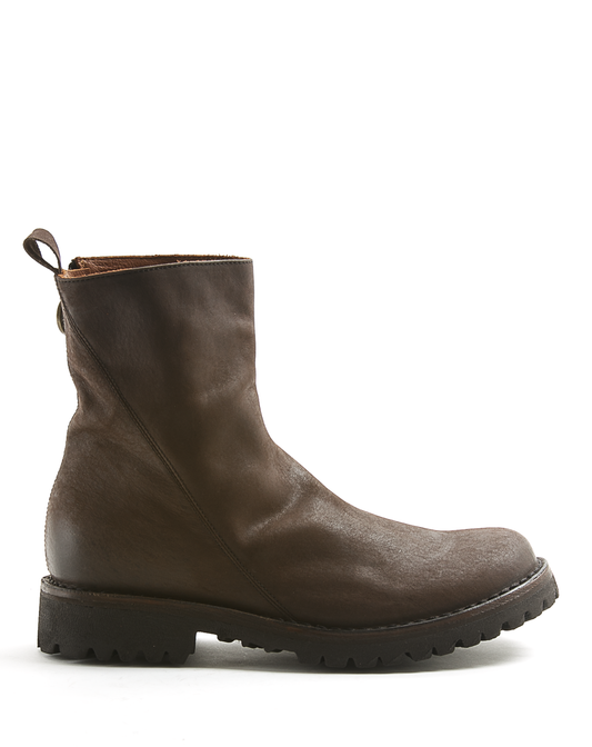 M-EVI Brown Leather Boots