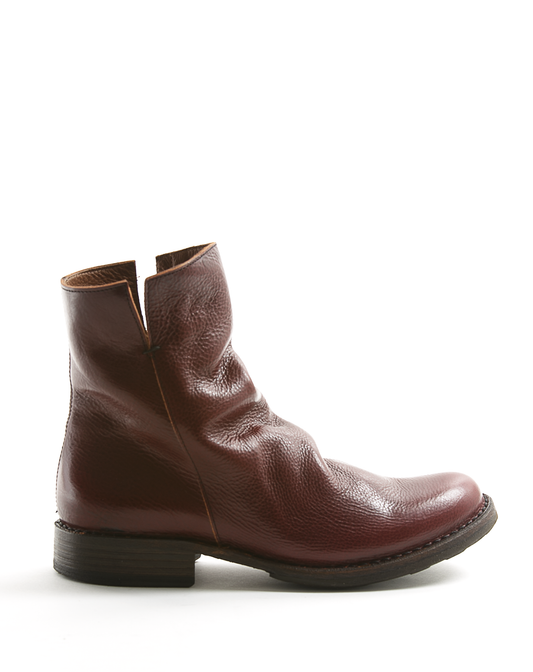 ELF Red Wine Leather Boots