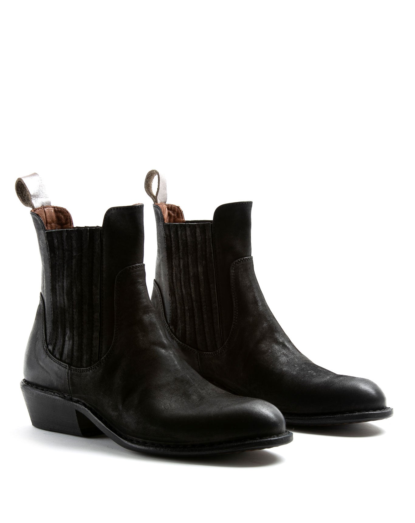 RUSE Black Leather Boots 36