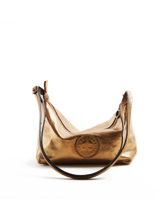 KINO Gold Leather Bag