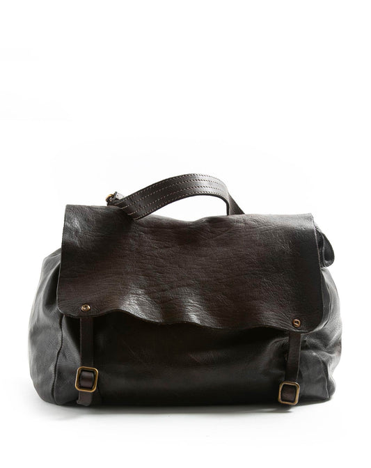 JEFF Brown Leather Bag