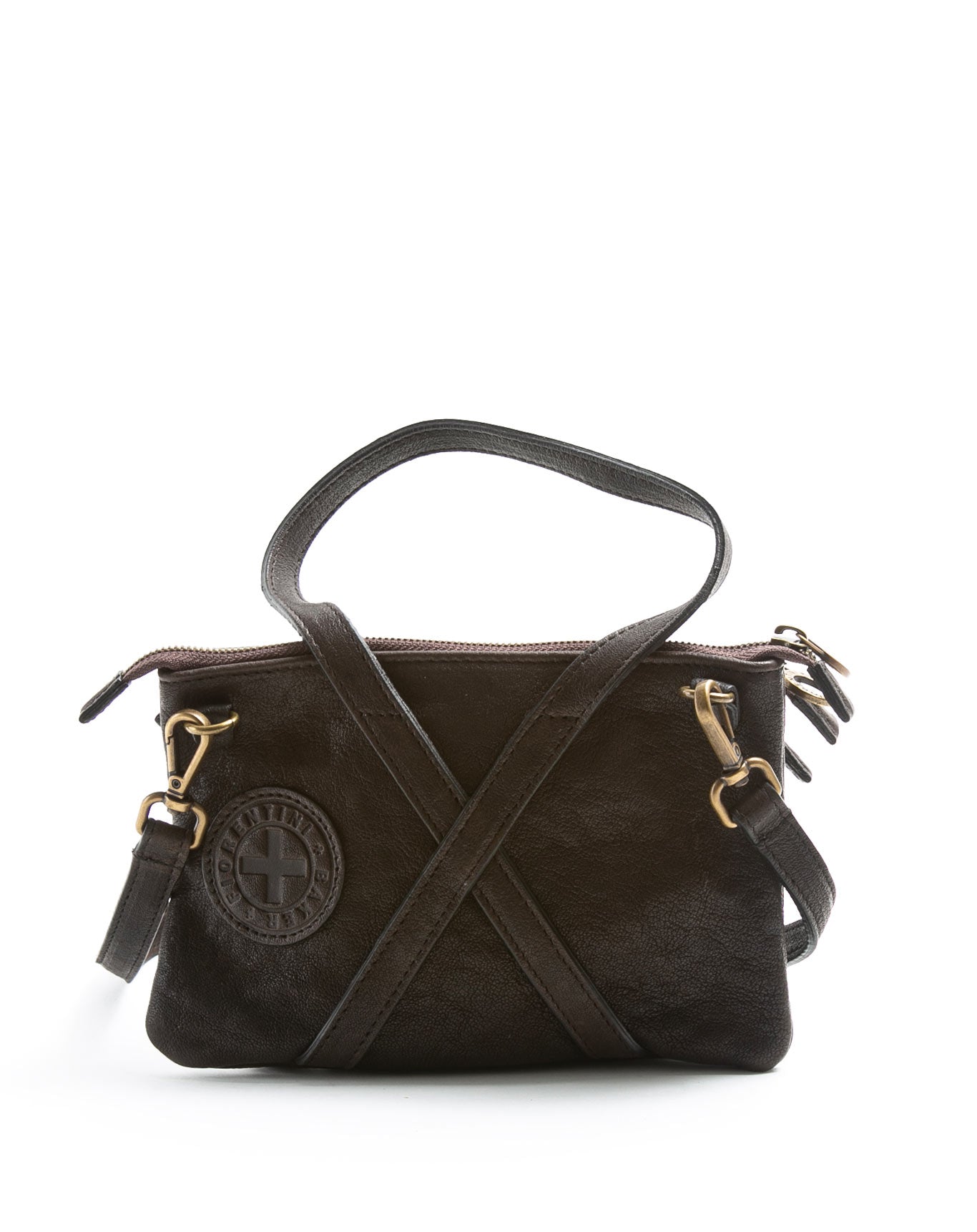 FIORENTINI+BAKER, LEMA, Tree pockets crossbody leather bag. Made in Italy. Made to last.