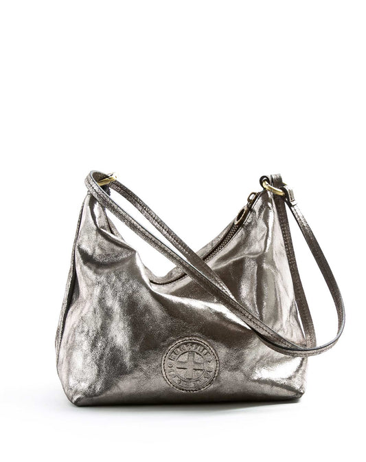 YOKO Silver Leather Bag