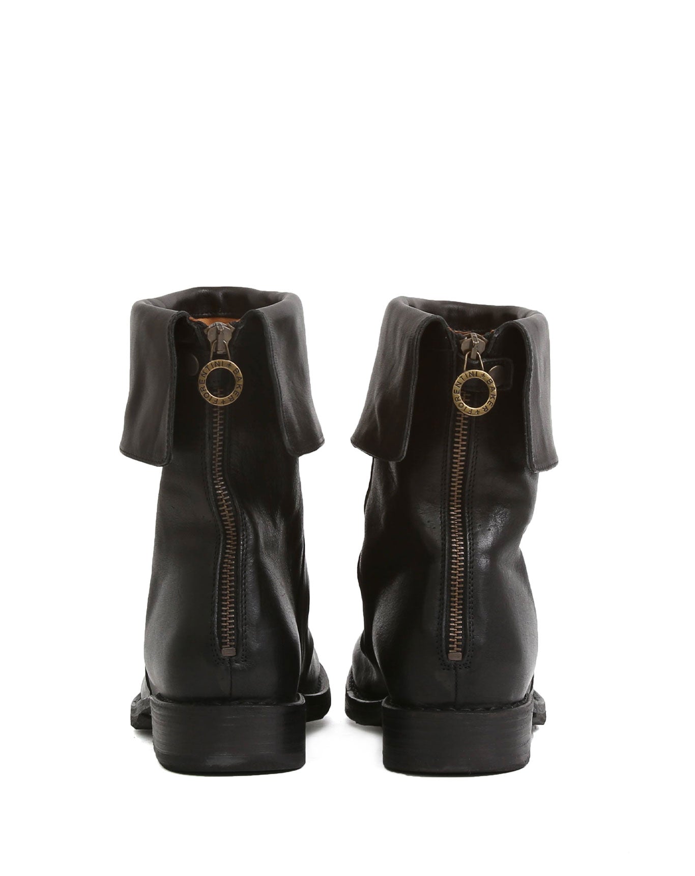 IORENTINI + BAKER, ETERNITY ELLA, Mid height leather boot, wear the cuff up or down, they are very flattering either way. Handcrafted by skilled artisans. Made in Italy. Made to last.