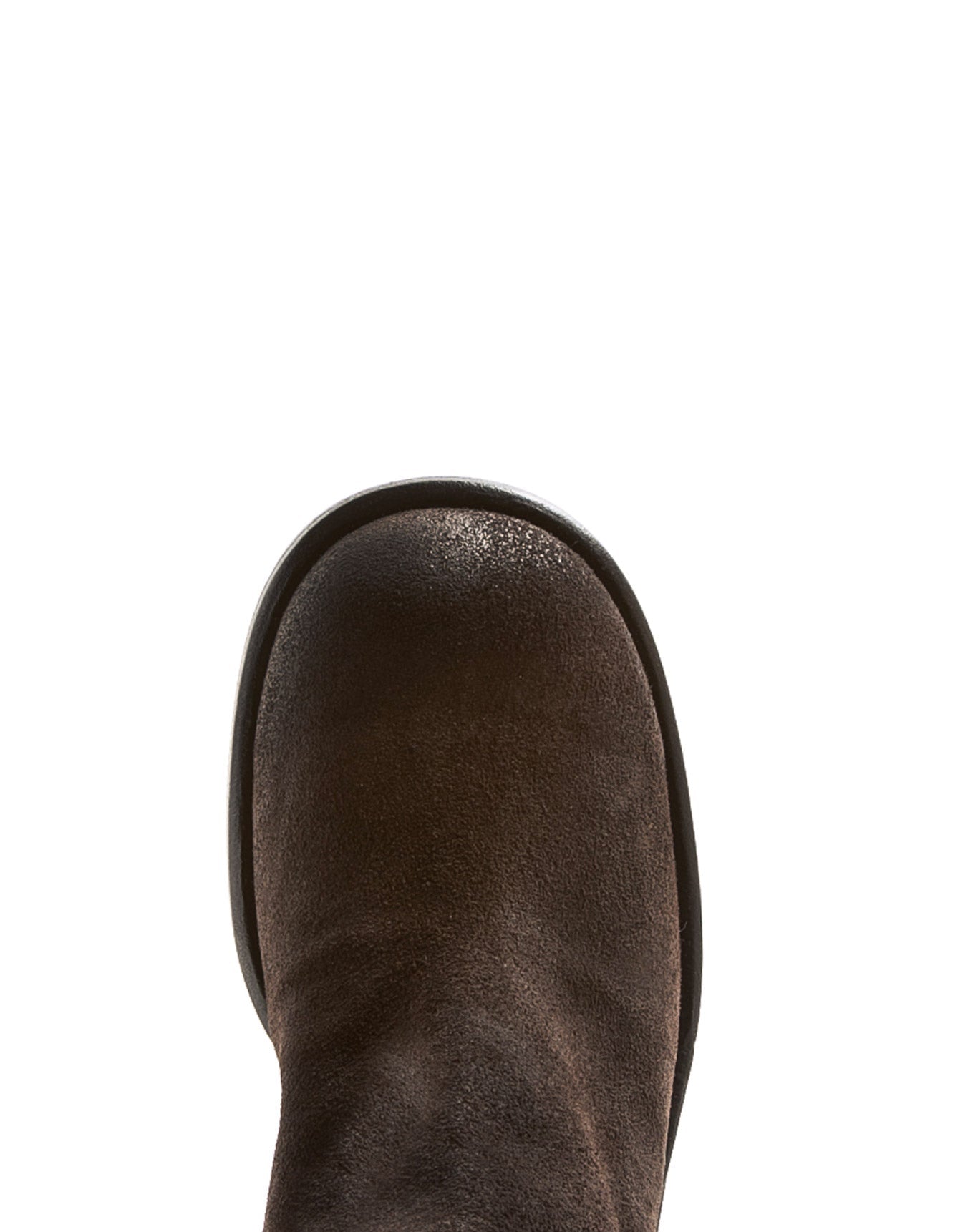 Fiorentini + Baker, MIX MOLLY, Brown suede mid-calf boots with squared toe and 5cm heel-Made in Italy-toe
