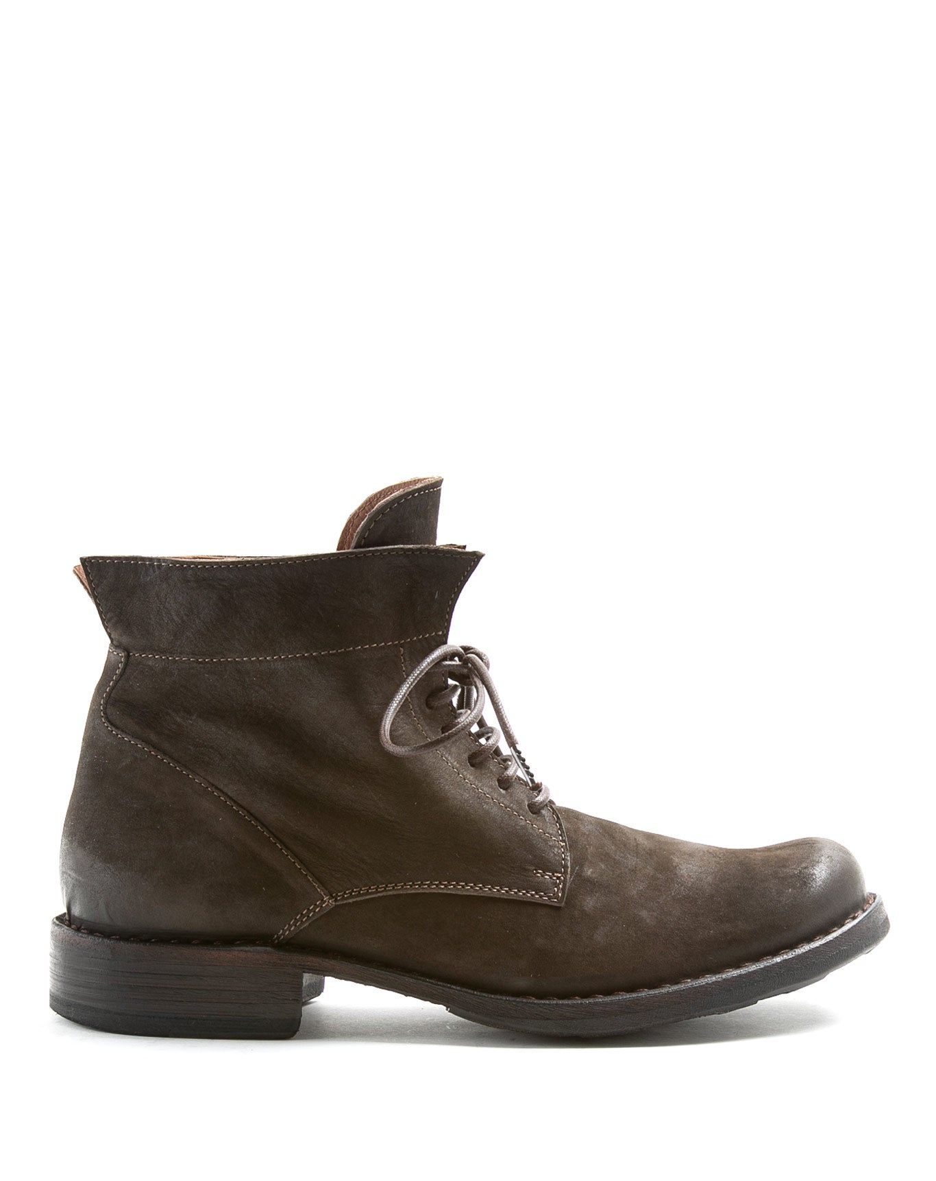 Fiorentini + Baker, ETERNITY 745, Leather lace-up ankle boot. Iconic heritage style inspired by a 1920’s work boot. Unisex lace up ankle boot. Handcrafted by skilled artisans. Made in Italy. Made to last.