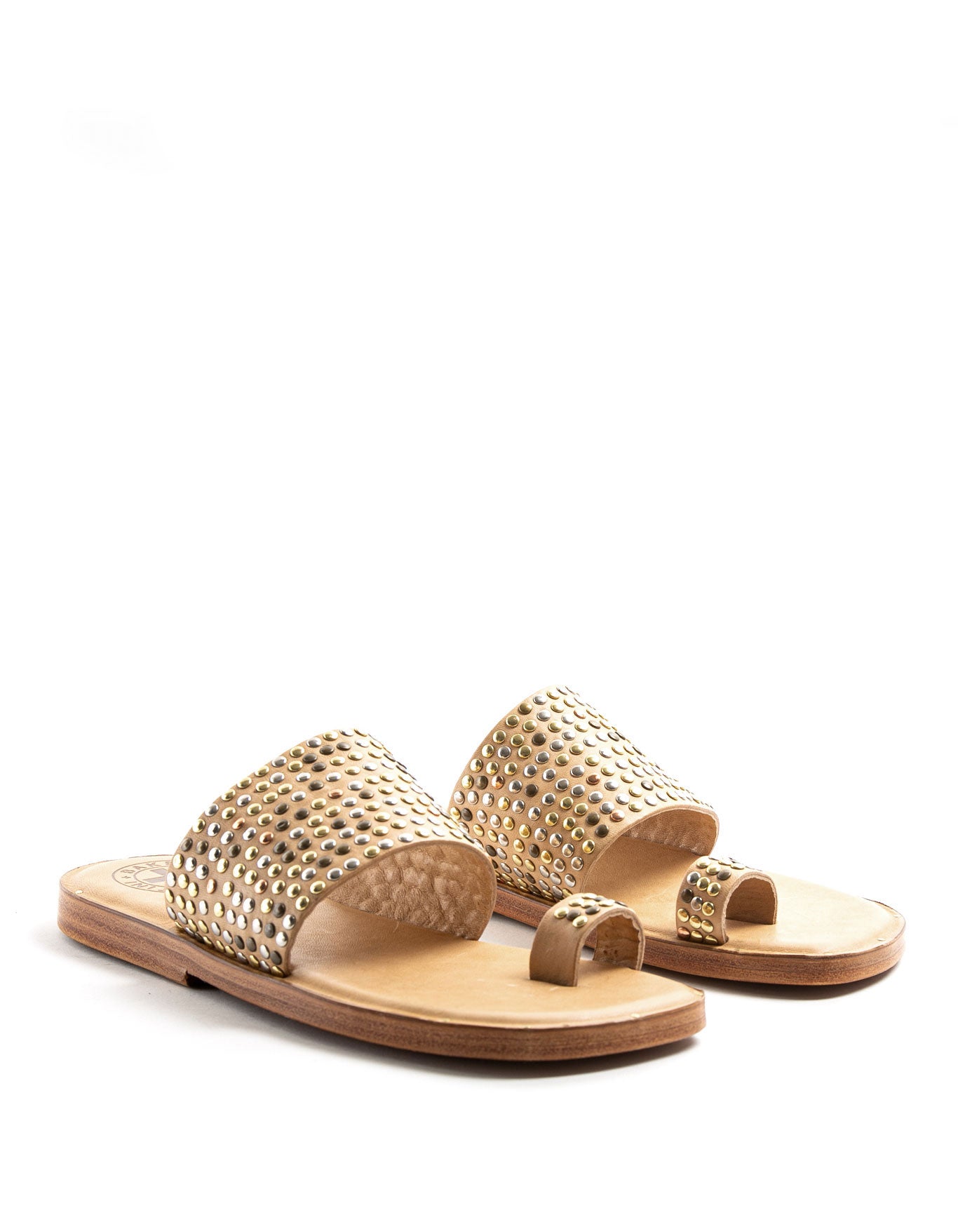 ZATTY Sand Leather Sandals