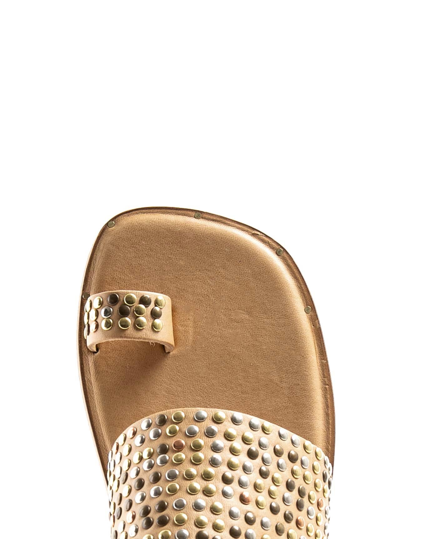 ZATTY Sand Leather Sandals