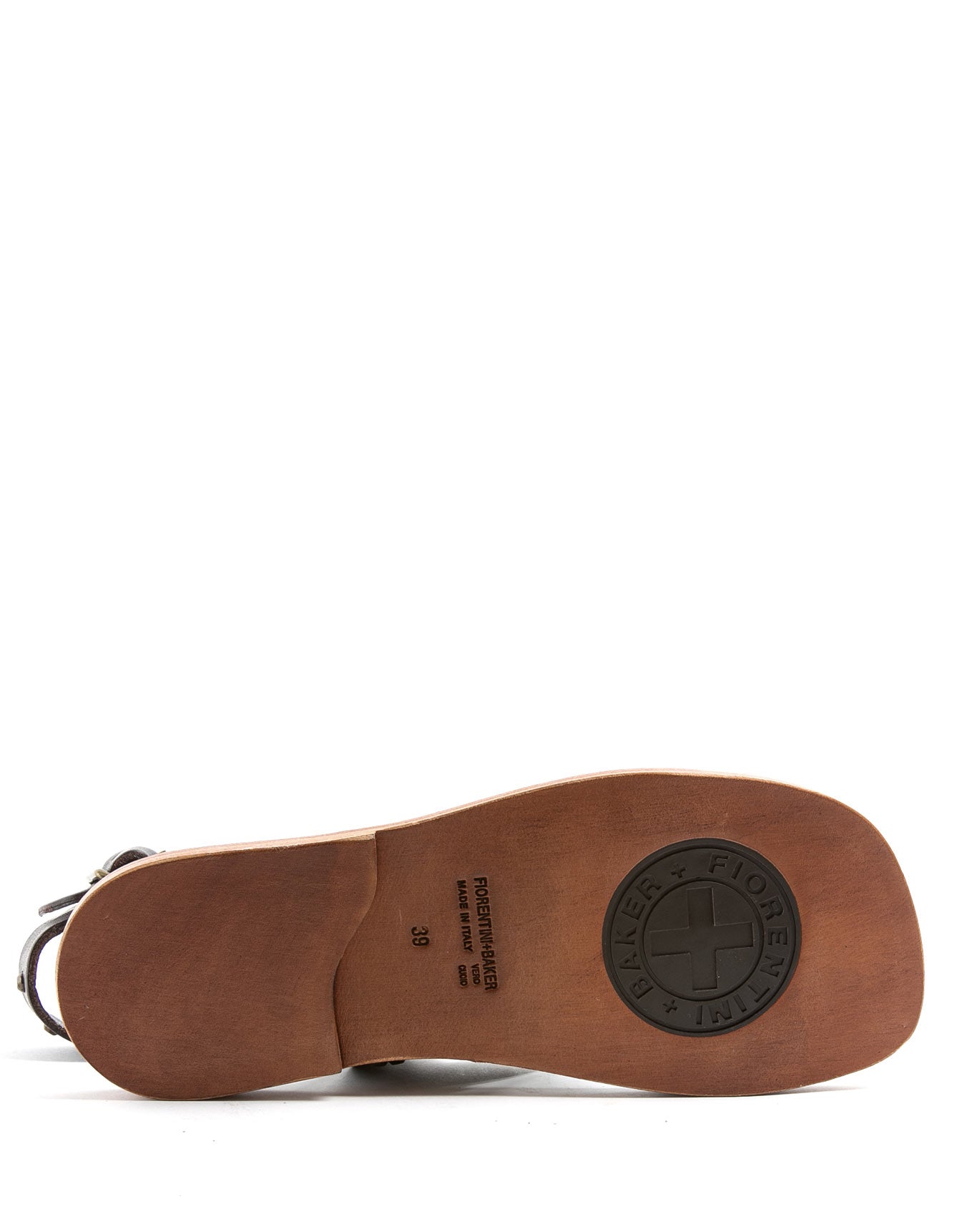 ZIS Brown Leather Sandals