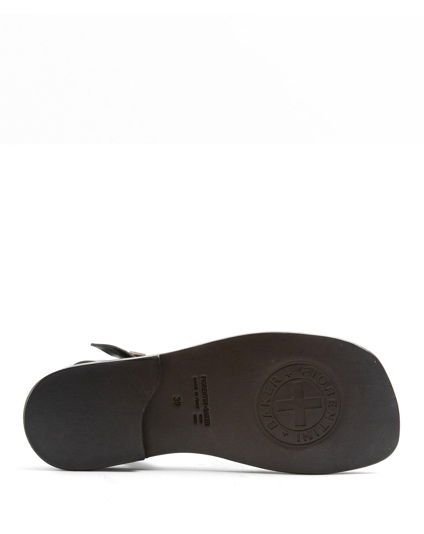 ZOBA Black Leather Sandals