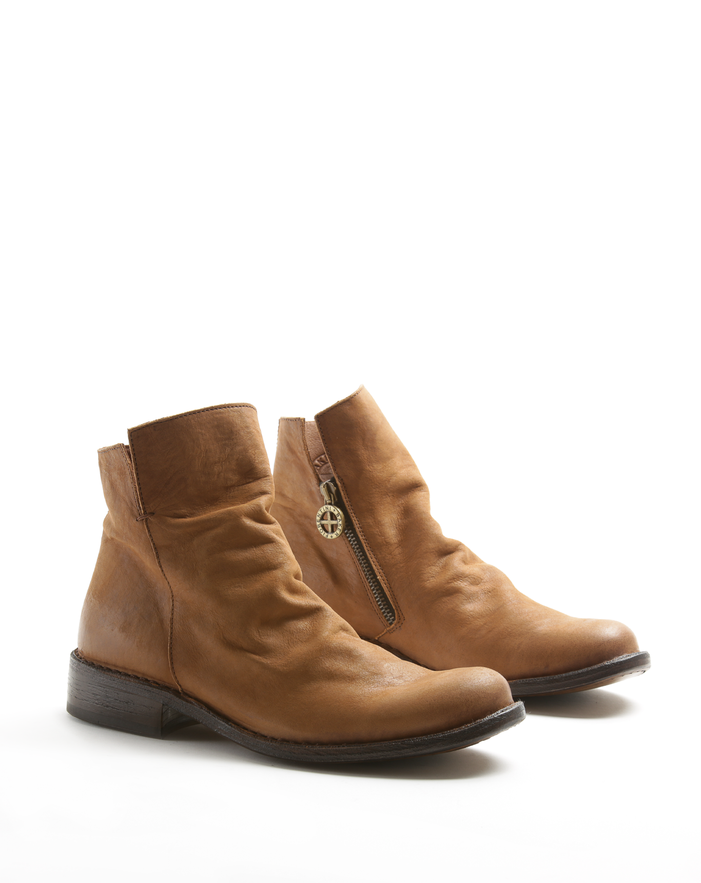 FAS Tan Leather Boots