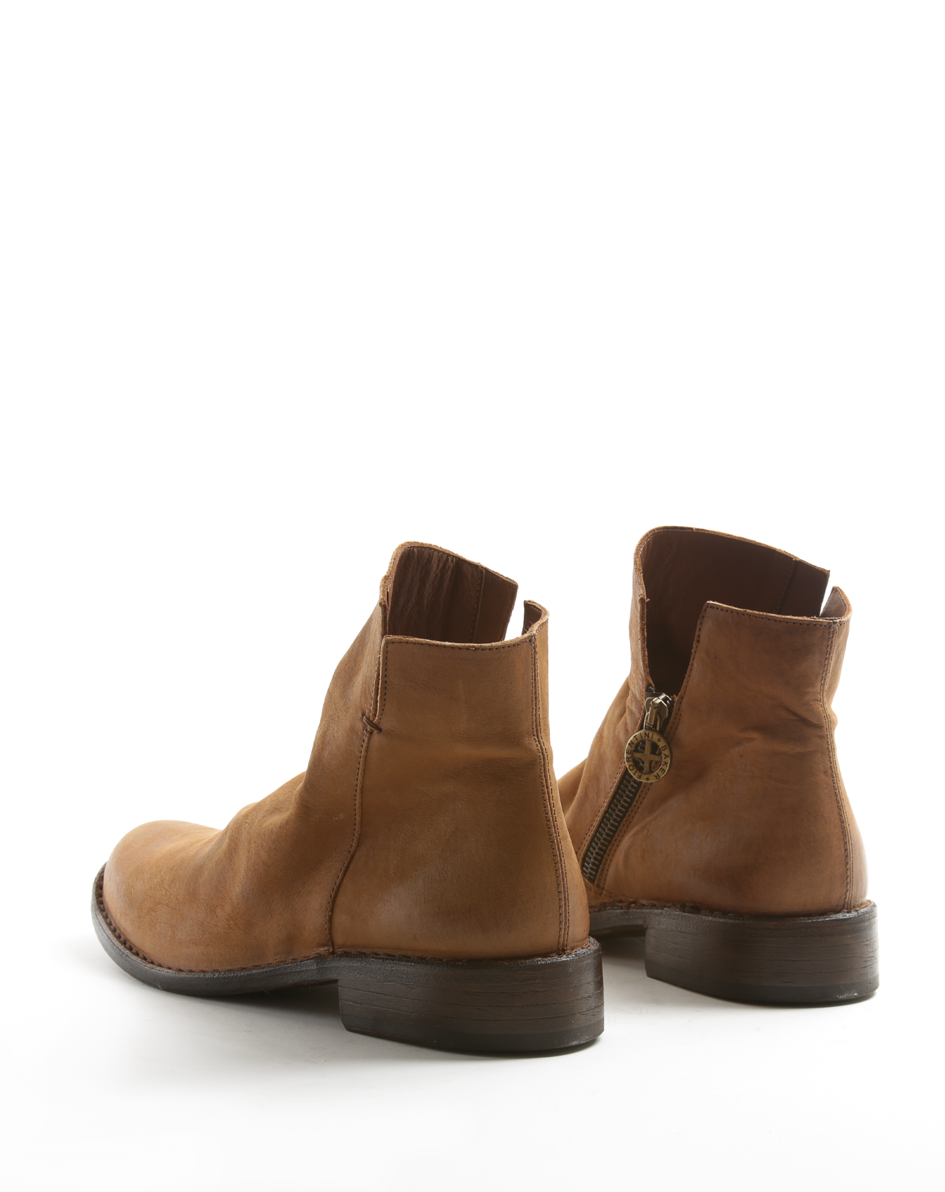 FAS Tan Leather Boots