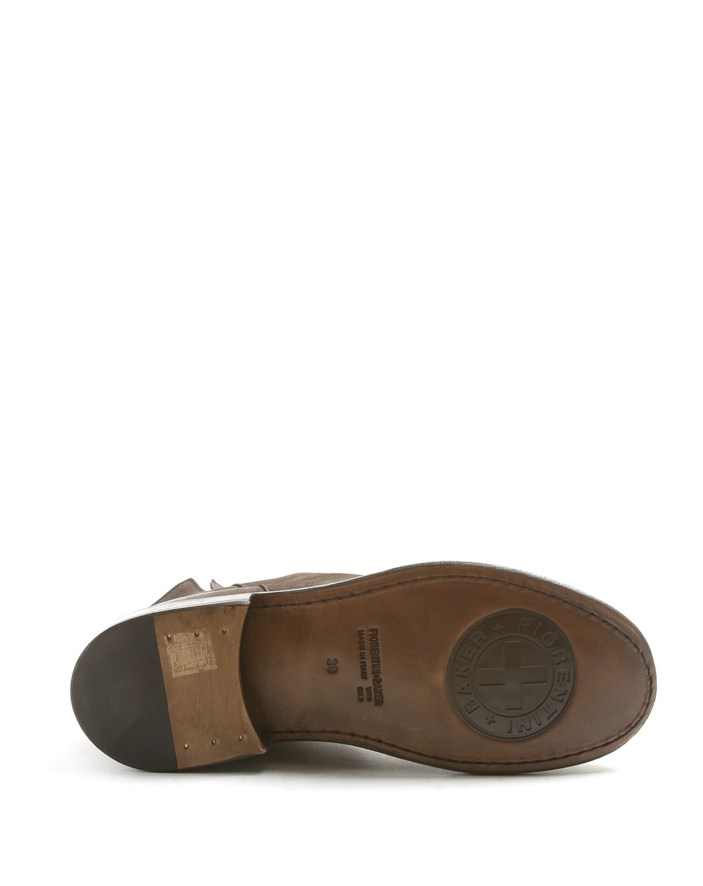 FAS Coffee Leather Boots