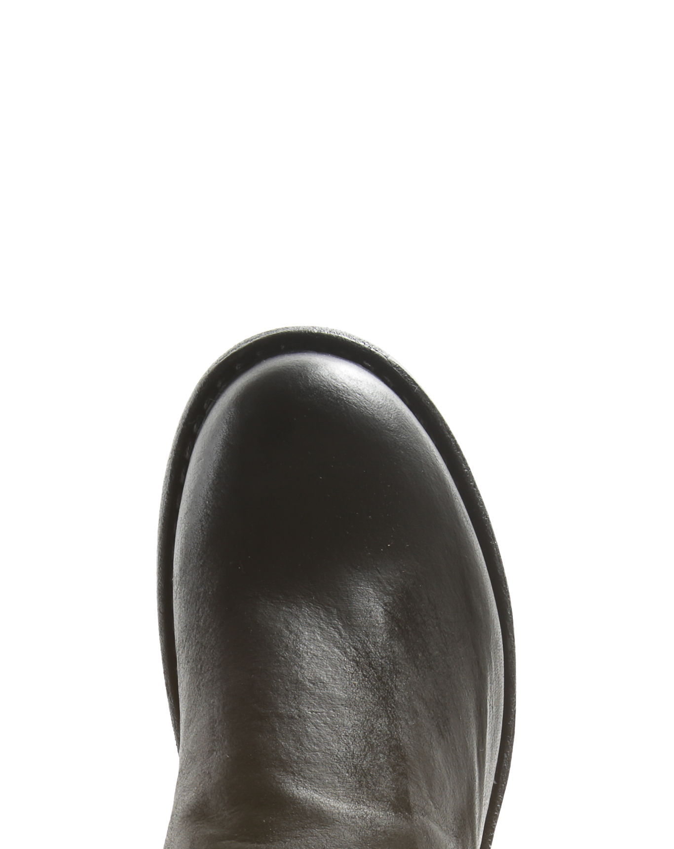 FREYA Black Leather Mules